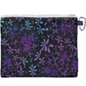 Retro-flower-pattern-design-batik Canvas Cosmetic Bag (XXXL) View2