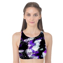 Abstract Canvas-acrylic-digital-design Tank Bikini Top by Amaryn4rt