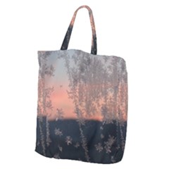 Hardest-frost-winter-cold-frozen Giant Grocery Tote by Amaryn4rt