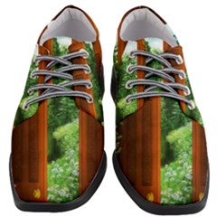 Beautiful World Entry Door Fantasy Women Heeled Oxford Shoes by Amaryn4rt