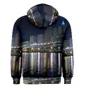 Cleveland Building City By Night Men s Zipper Hoodie View2