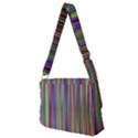 Striped-stripes-abstract-geometric Full Print Messenger Bag (M) View2