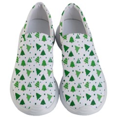 Christmas Trees Pattern Design Pattern Women s Lightweight Slip Ons by Amaryn4rt