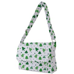 Christmas Trees Pattern Design Pattern Full Print Messenger Bag (s) by Amaryn4rt