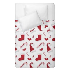 Christmas Template Advent Cap Duvet Cover Double Side (single Size) by Amaryn4rt