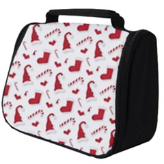 Christmas Template Advent Cap Full Print Travel Pouch (big) by Amaryn4rt