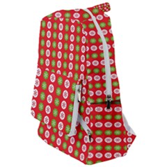 Festive Pattern Christmas Holiday Travelers  Backpack by Amaryn4rt