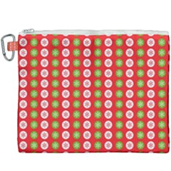 Festive Pattern Christmas Holiday Canvas Cosmetic Bag (xxxl) by Amaryn4rt