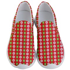 Festive Pattern Christmas Holiday Men s Lightweight Slip Ons by Amaryn4rt