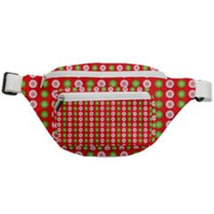 Festive Pattern Christmas Holiday Fanny Pack by Amaryn4rt