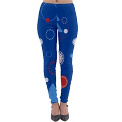 Christmas Pattern Tree Design Lightweight Velour Leggings by Amaryn4rt