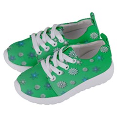 Snowflakes-winter-christmas-overlay Kids  Lightweight Sports Shoes by Amaryn4rt