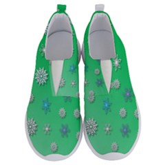 Snowflakes-winter-christmas-overlay No Lace Lightweight Shoes by Amaryn4rt