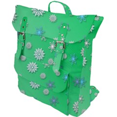 Snowflakes-winter-christmas-overlay Buckle Up Backpack by Amaryn4rt