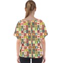 Pattern-christmas-patterns V-Neck Dolman Drape Top View2