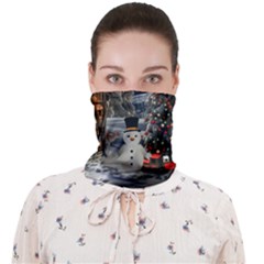 Christmas-landscape Face Covering Bandana (adult) by Amaryn4rt
