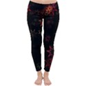 Christmas-background-motif-star Classic Winter Leggings View1