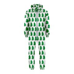 Christmas-tree-tree-holidays Hooded Jumpsuit (kids)