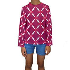 Christmas-background-wallpaper Kids  Long Sleeve Swimwear