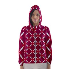 Christmas-background-wallpaper Women s Hooded Windbreaker