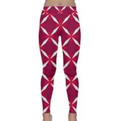 Christmas-background-wallpaper Classic Yoga Leggings