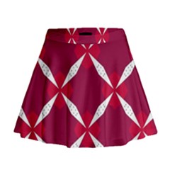 Christmas-background-wallpaper Mini Flare Skirt