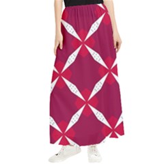 Christmas-background-wallpaper Maxi Chiffon Skirt