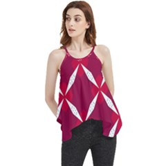 Christmas-background-wallpaper Flowy Camisole Tank Top