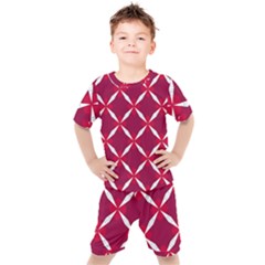 Christmas-background-wallpaper Kids  T-Shirt and Shorts Set