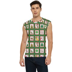 Christmas-paper-christmas-pattern Men s Raglan Cap Sleeve T-Shirt