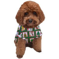 Christmas-paper-christmas-pattern Dog T-Shirt