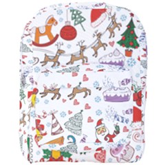 Christmas Theme Decor Illustration Pattern Full Print Backpack by Amaryn4rt