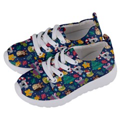 Colorful-funny-christmas-pattern  --- Kids  Lightweight Sports Shoes by Amaryn4rt