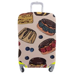 Seamless-pattern-with-sweet-cakes-berries Luggage Cover (medium)