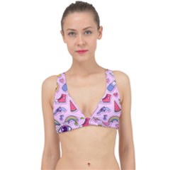 Fashion-patch-set Classic Banded Bikini Top by Amaryn4rt