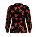 Seamless-vector-pattern-with-watermelons-hearts-mint Women s Sweatshirt View2