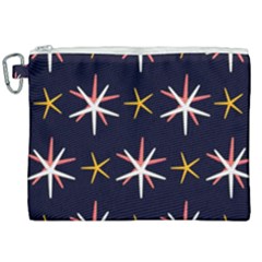 Sea-stars-pattern-sea-texture Canvas Cosmetic Bag (xxl) by Amaryn4rt