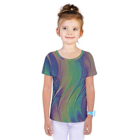 Texture-abstract-background Kids  One Piece T-shirt by Amaryn4rt