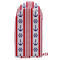 Nautical-papers-nautical-background Microwave Oven Glove by Amaryn4rt