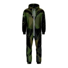 Military-camouflage-design Hooded Jumpsuit (kids)