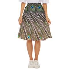 Peacock-feathers-pattern-colorful Classic Short Skirt by Amaryn4rt