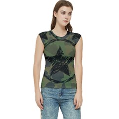 Military-camouflage-design Women s Raglan Cap Sleeve T-shirt by Amaryn4rt