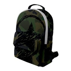 Military-camouflage-design Flap Pocket Backpack (large) by Amaryn4rt