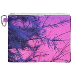 Fir Sunset Frost Snow Canvas Cosmetic Bag (xxl) by Pakjumat