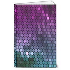 Digital Abstract Party Event 8  X 10  Hardcover Notebook