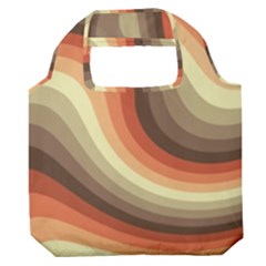 Twirl Swirl Waves Pattern Premium Foldable Grocery Recycle Bag by Pakjumat