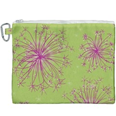 Dandelion Flower Background Nature Flora Drawing Canvas Cosmetic Bag (xxxl) by Pakjumat