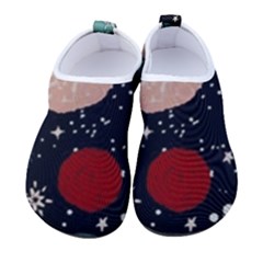Space Galaxy Pattern Women s Sock-style Water Shoes by Pakjumat
