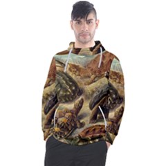 Turtles Leatherback Sea Turtle Men s Pullover Hoodie by Pakjumat