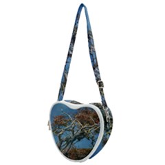 Botanical Wonders Of Argentina  Heart Shoulder Bag by dflcprintsclothing